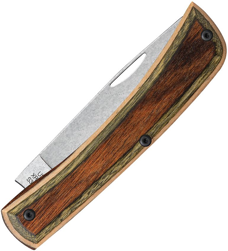 Case Crossroads XR Sod Buster Jr. | Smooth Brown & Green Wood