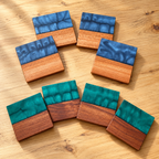 11 Metals Coasters - Set of 4