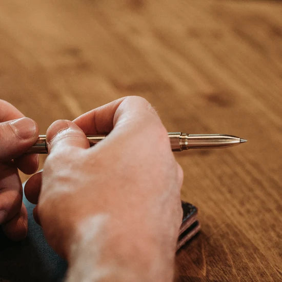 Machine Era Pen | Original Brass