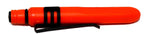 Matte black Pokka Clip attached to an orange Pokka Pocket Pen